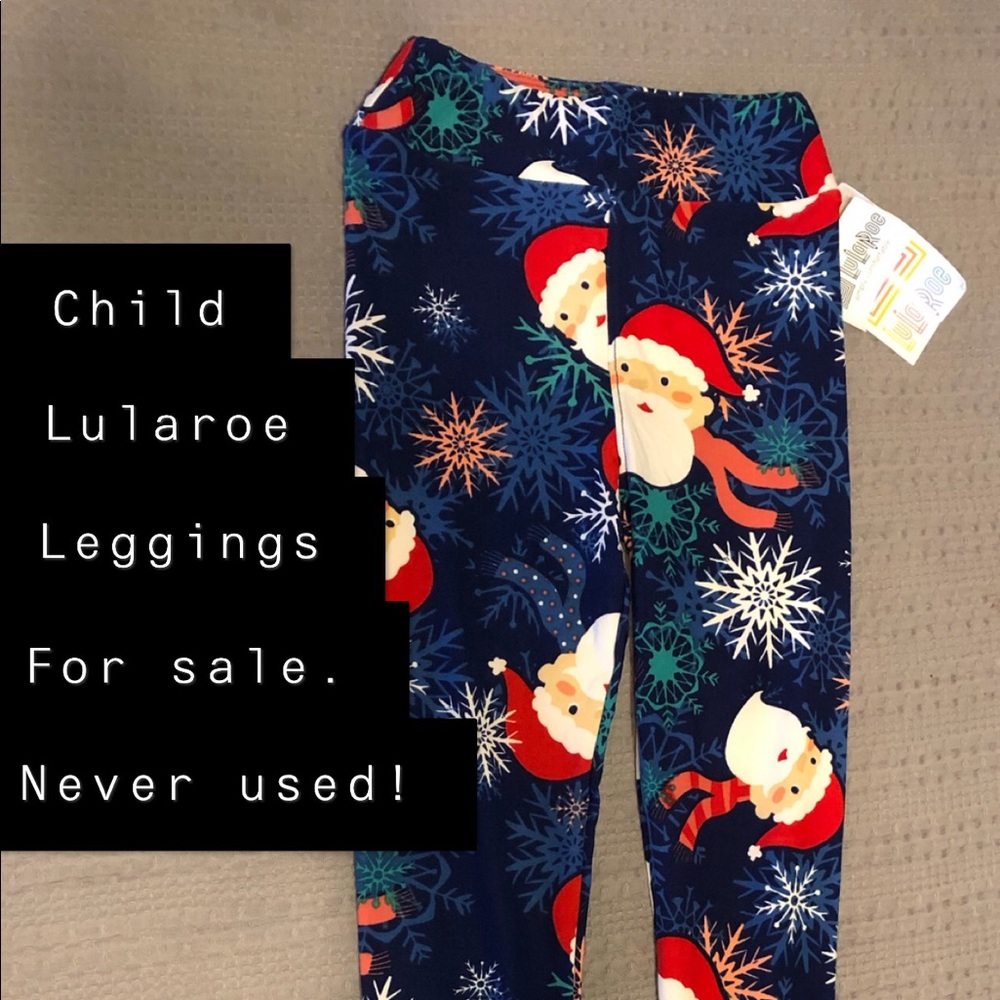 Child Lularoe Leggings. Size L/XL. Never worn!
